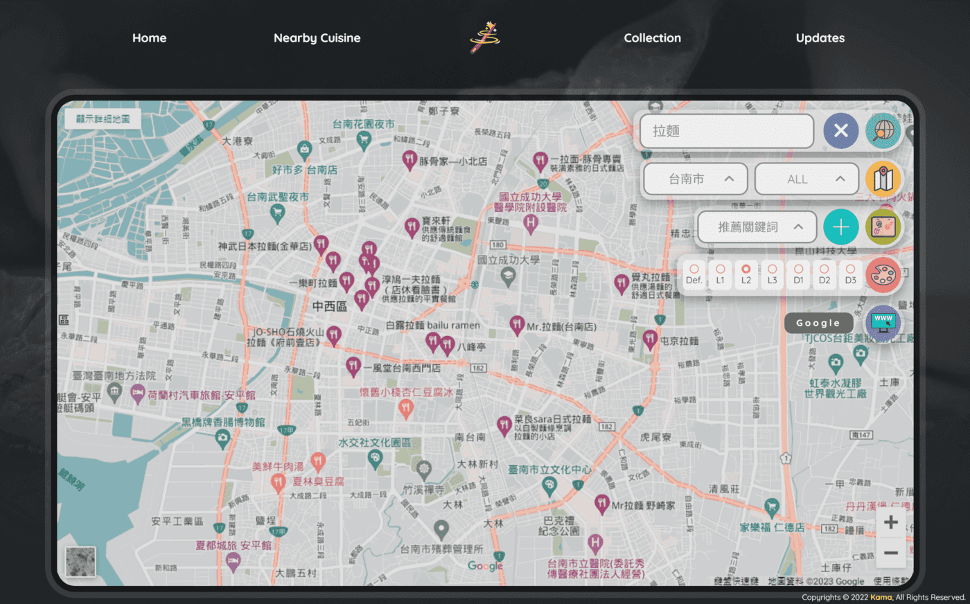 Nearby Cuisine Page Image What should I eat today? image